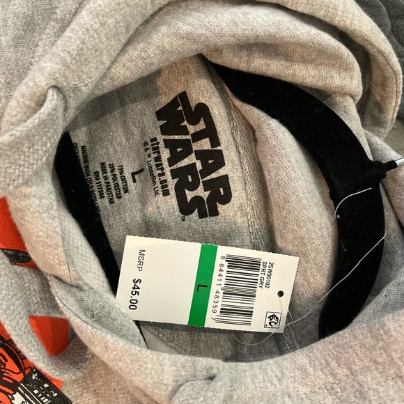 STAR WARS Rise of Skywalker Hoodie Sweatshirt Sz L NWT - Picture 2 of 7